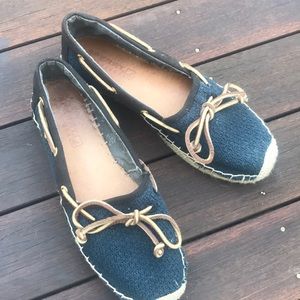 Sperry Top Slider with Woven Detail